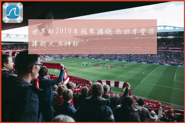 世界杯2010年冠军揭晓 西班牙登顶捧起大力神杯
